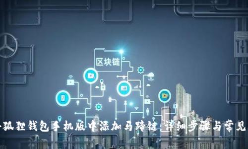 如何在小狐狸钱包手机版中添加马蹄链：详细步骤与常见问题解答